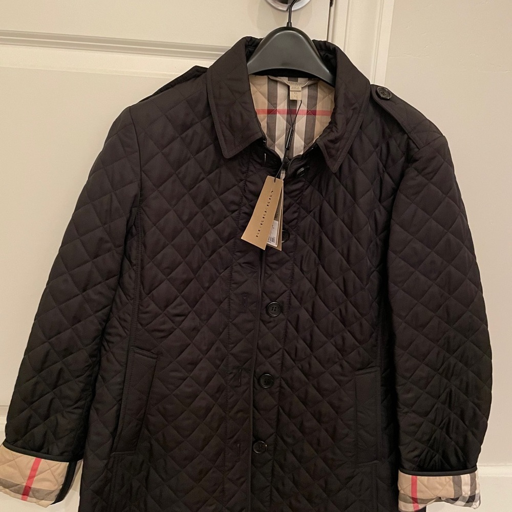New with tags Burberry Brit Quilted Jacket